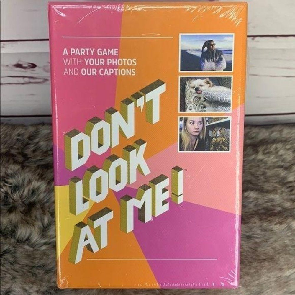 Don't Look At‎ Me, A Party Game w/ Your Cellphone Pics & Photos